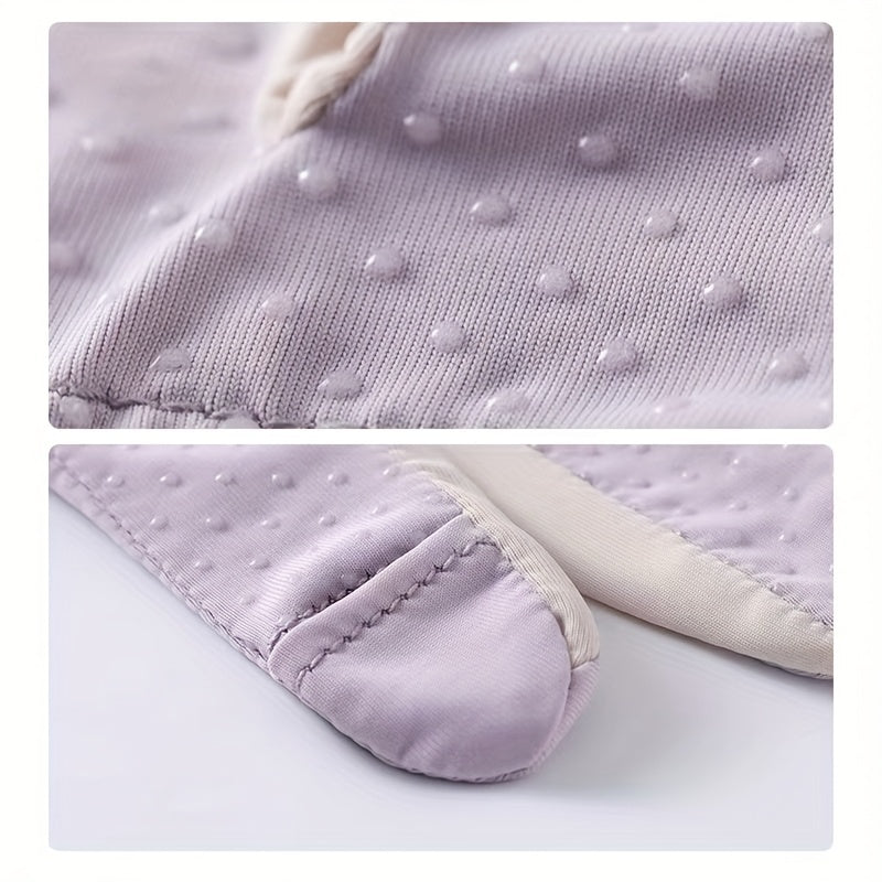 Breathable Elastic Sunscreen Gloves for Women
