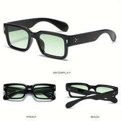 Square Frame Sunglasses UV400 Protection