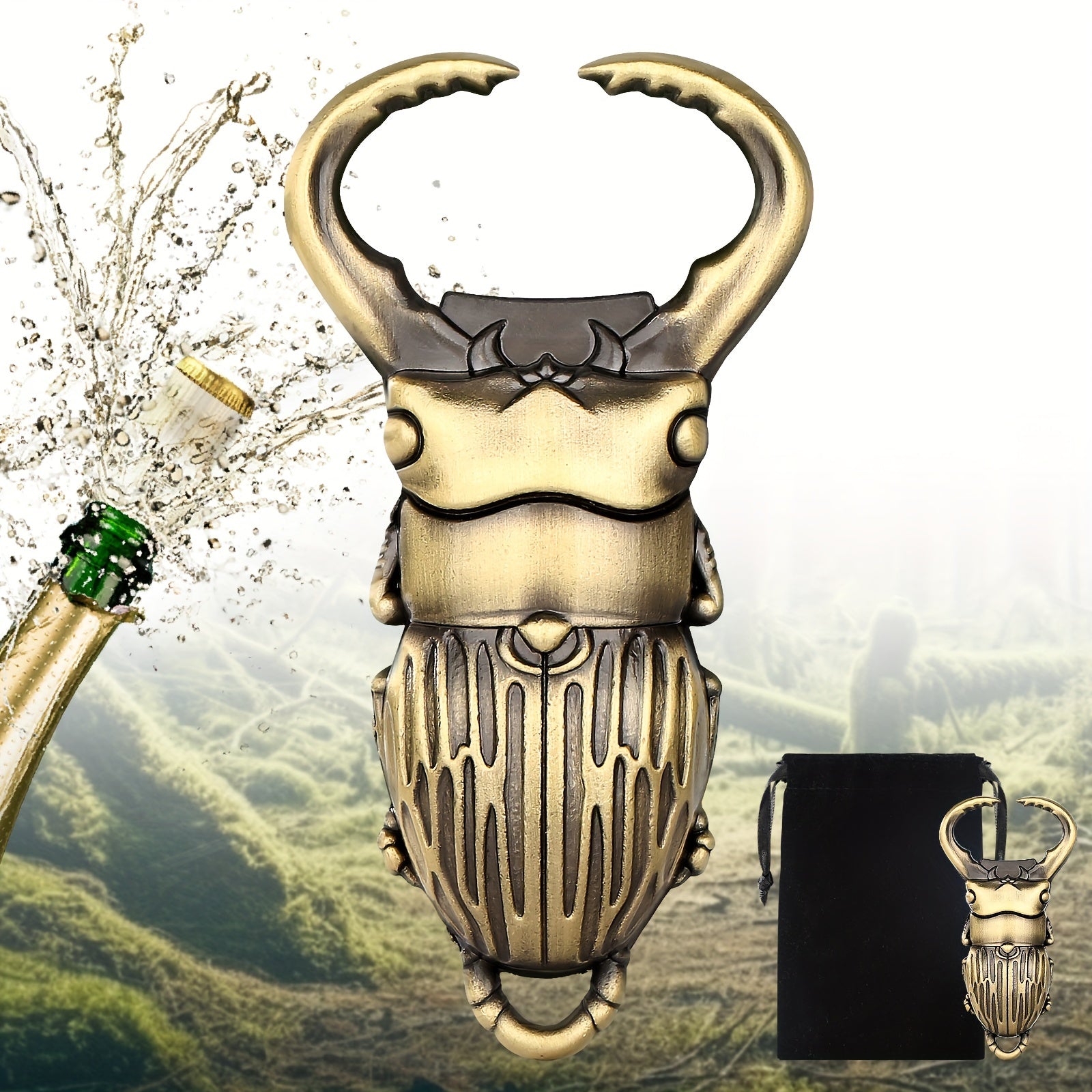 Beetle Beer Bottle Opener For Men Women Dad Son Him Her Christmas Birthday Gift