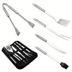 5pcs BBQ Set Outdoor Barbecue Kit with Storage Bag
