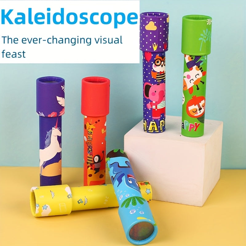 12pcs Rotating Kaleidoscope Science Toys for Parties and Classroom Rewards