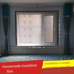 Winter Window Insulation Kit - Cuttable Translucent Film