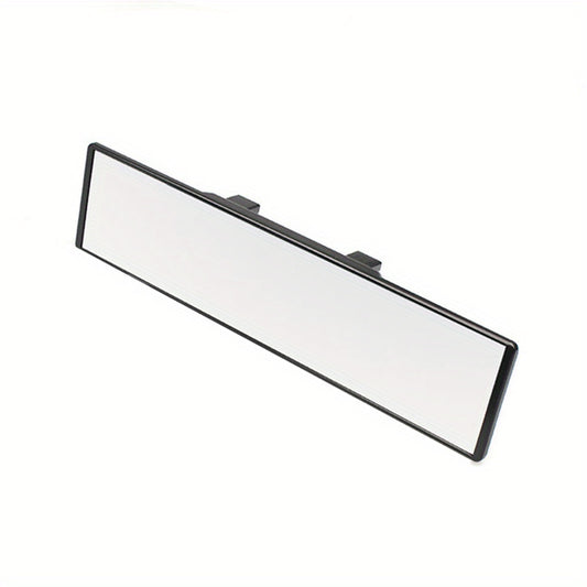 Universal 30cm Panoramic Convex Rearview Mirror Interior Clip-on