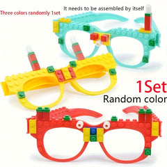 DIY Building Blocks Glasses for Kids Educational Toy