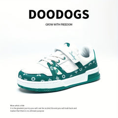 DOODOGS Girl's Street Style Skate Shoes Soft Sole Sneakers