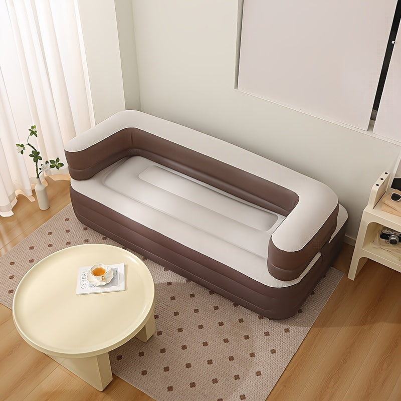 Camping Air Mattress With Backrest Thic...