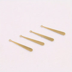 Copper Earring Accessories - Stick Shape Pendant - DIY Charms Decor
