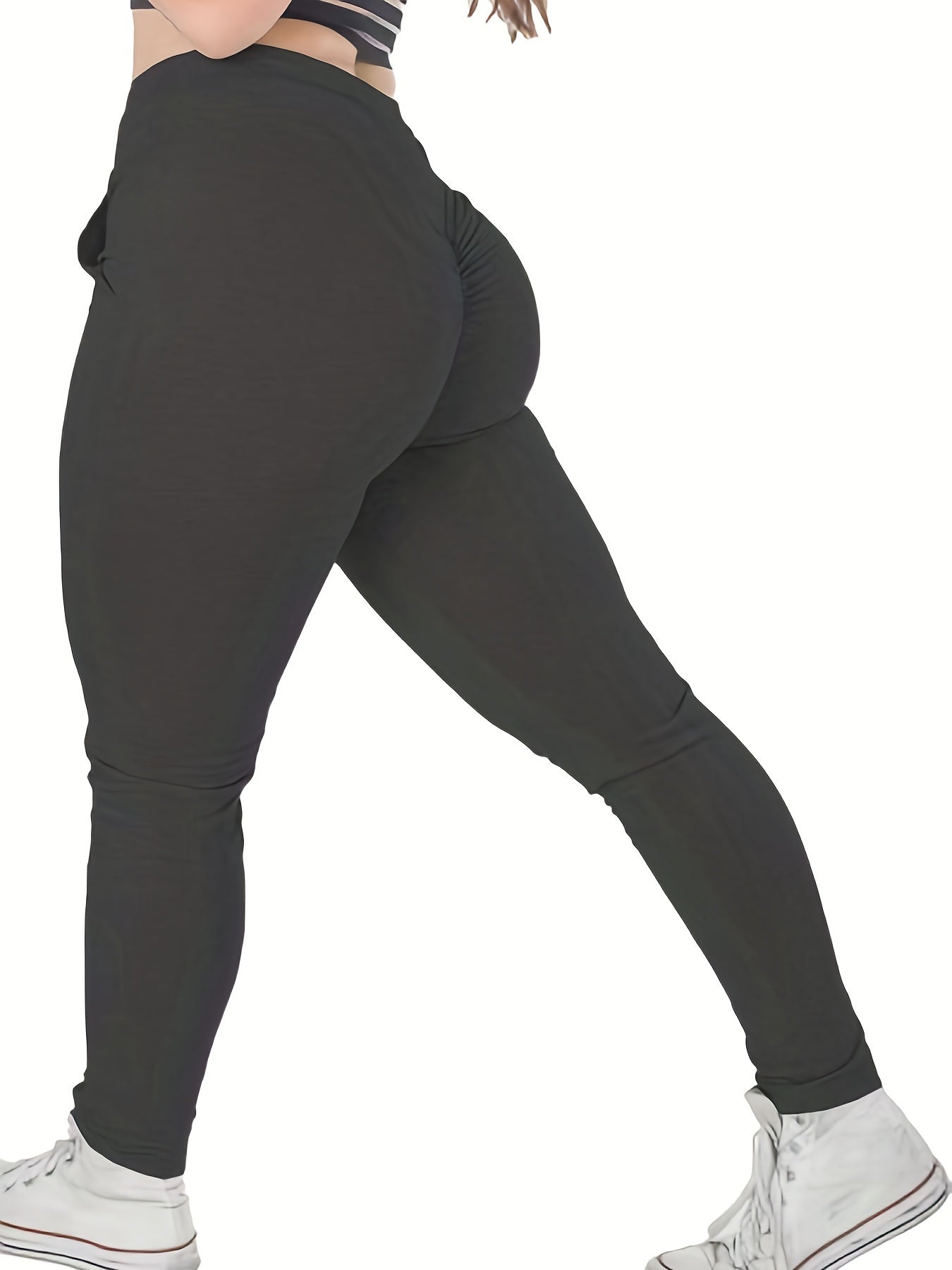 Drawstring Yoga Tight Pants Fitness Leggings Women's Activewear