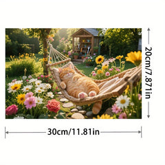 Charming Garden Themed Diamond Painting Kit - Ideal Gift for Women