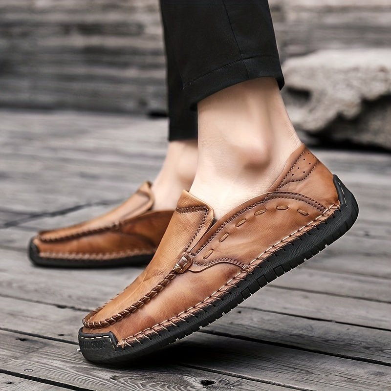 Men's Slip on Moccasins Lightweight Dress Shoes