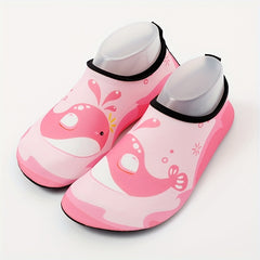 Kids Cartoon Water Shoes Soft Quick Drying Non Slip Water Sneakers