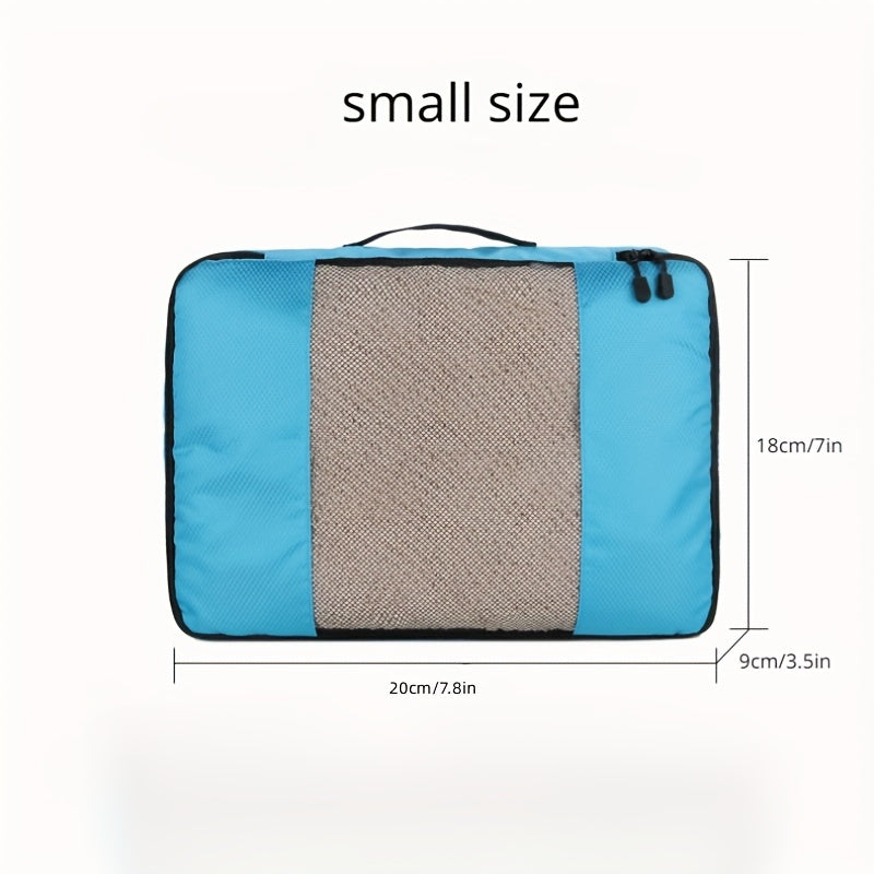 3 Pcs Travel Compression Bags Zipper Luggage Bags Portable Dustproof Bags