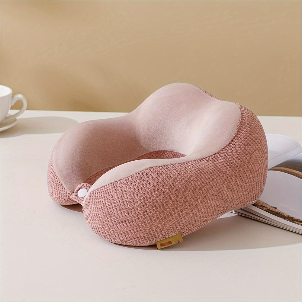 Memory Cotton U Shaped Pillow for Outdoor Travel Camping