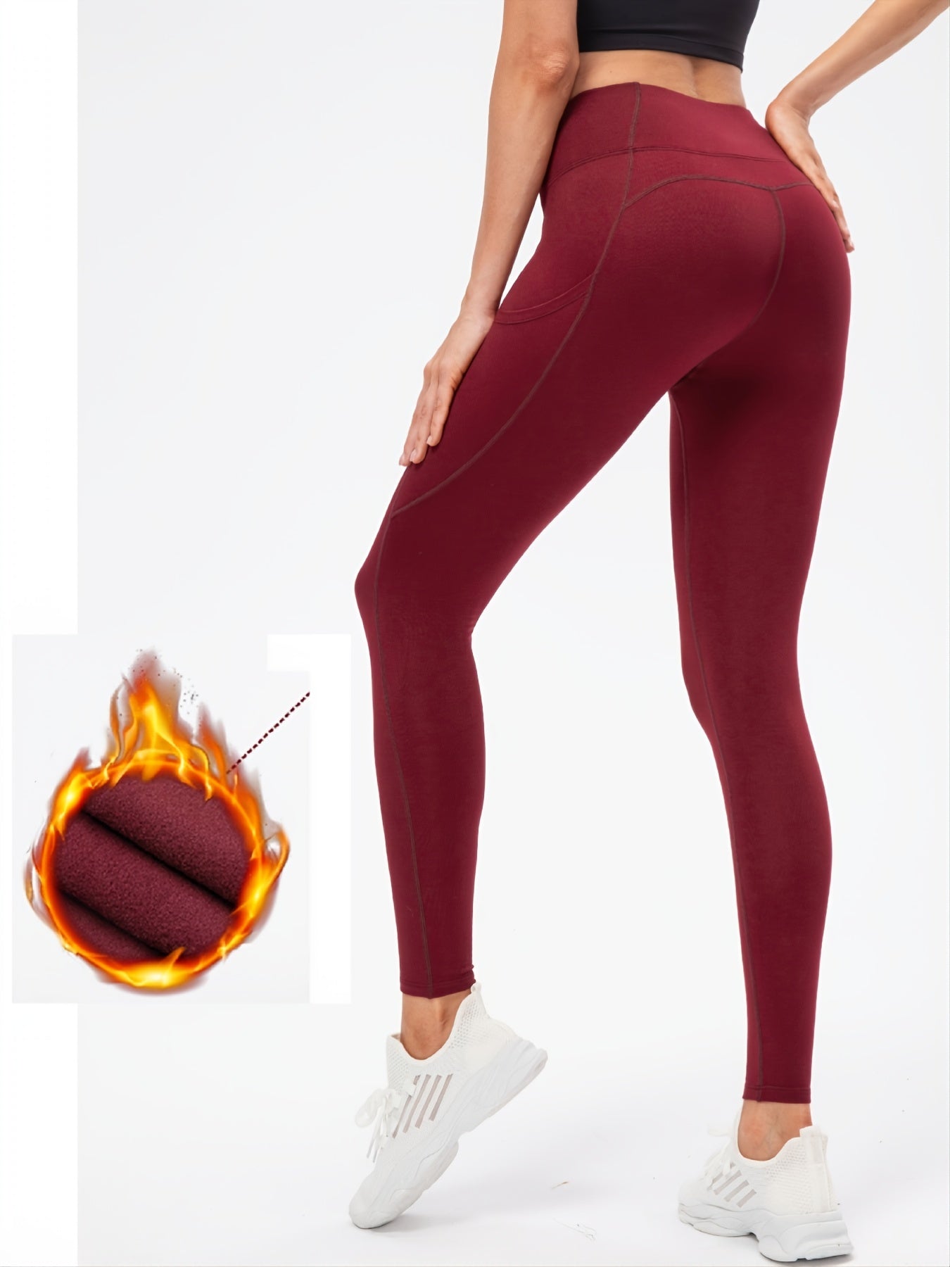 High Waisted Yoga Leggings Workout Pants