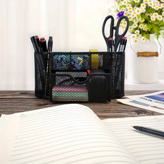 Pen Holder Storage Box with Drawer 22 X 11 X 10 5 Cm