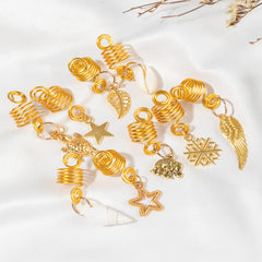 Snake Shape Metal Hair Clips for Braiding Hair
