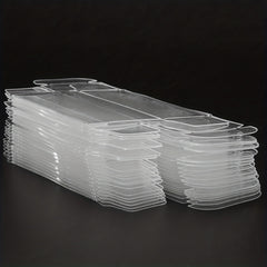 25PCS Small Scale Car Model Display Box 30 40 82mm PVC