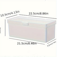 1PC Household Drawer Storage Box Stationery Sorting Box Mask Storage Case