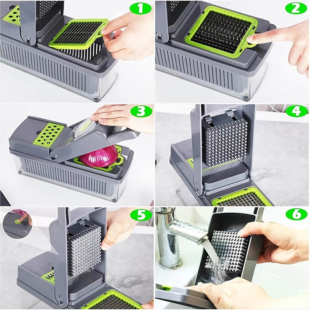 Vegetable Chopper Food Choppers Onion Chopper Multifunctional Vegetable Slicer
