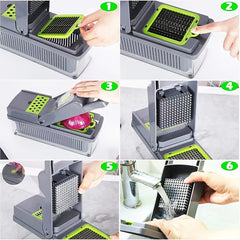 Vegetable Chopper Food Choppers Onion Chopper Multifunctional Vegetable Slicer