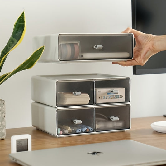 Office Desktop Organizer Drawer Type Finishing Box Sundries Storage Box