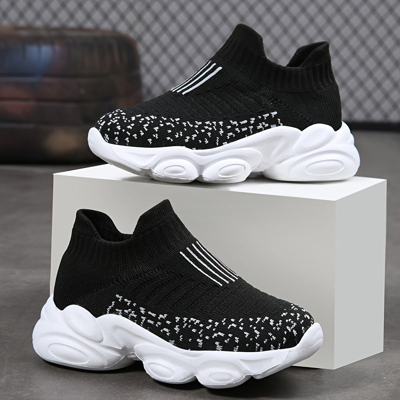 Kids Sock Shoes Soft Sole Platform Sneakers