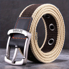 Men's Canvas Quick Release Buckle Training Belt
