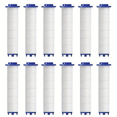 12pcs Hard Water Shower Filter for Handheld Shower Head