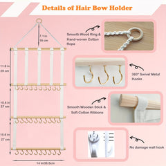 Baby Hair Bow Organizer Wall Hanger