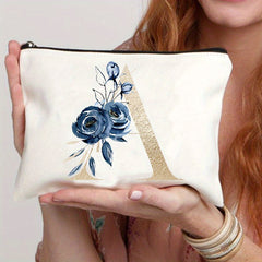 Chic Letter Print Cosmetic Bag for Bridesmaids