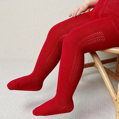 Girls Plain High Elastic Overalls Tights Pantyhose Spring Summer