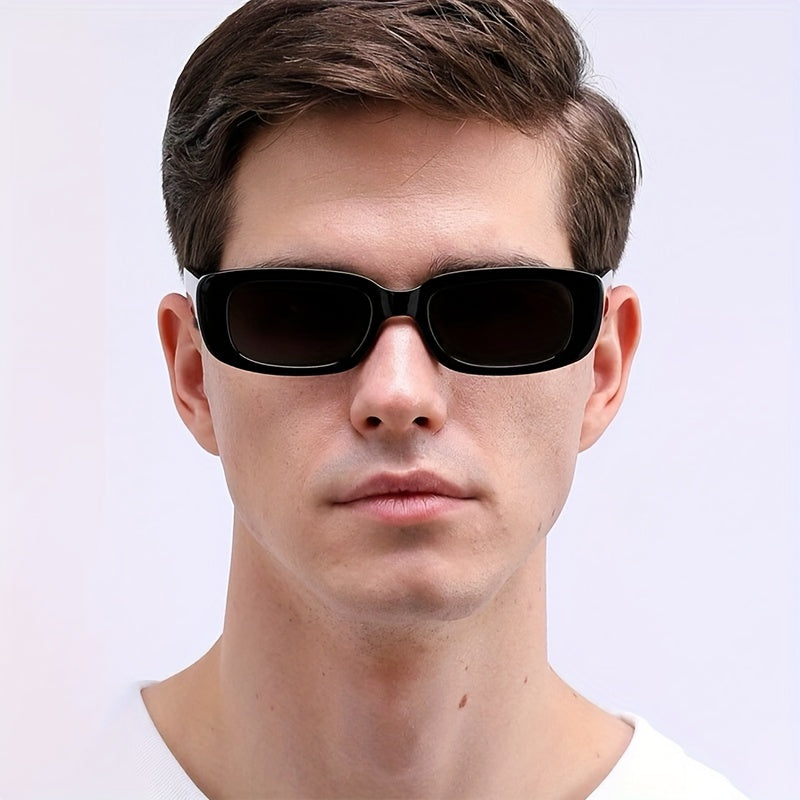 Square Sunglasses Retro Men's Sunglasses Street Shooting Men's Sunglasses