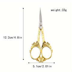 Retro Small Butterfly Scissors Stainless Steel Tea Ceremony Cross Stitching
