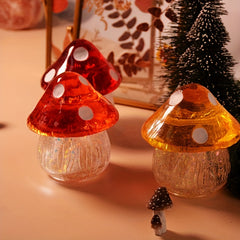 Resin Mushroom Decor Jar Mold With Lid