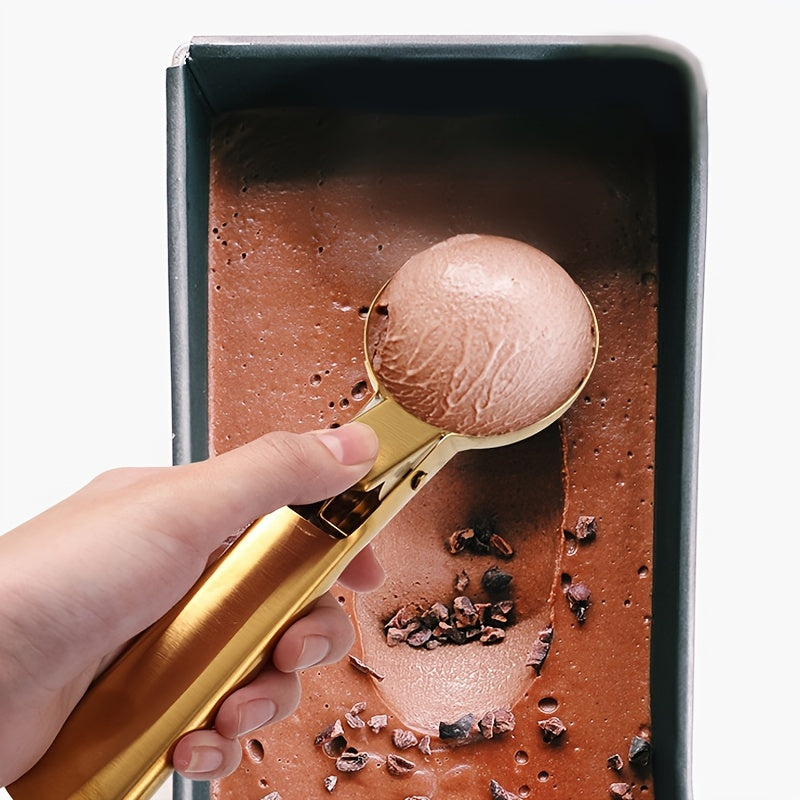 Stainless Steel Ice Cream Spoon for Perfectly Scooped Ice Balls