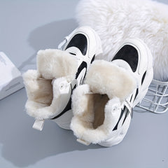 Women's Warm Snow Boots Non slip Faux Fur Ankle Boots