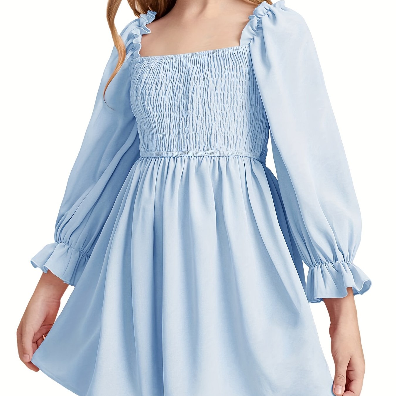 Girls Long Sleeve Princess Dress For Autumn