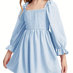 Girls Long Sleeve Princess Dress For Autumn