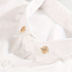 Men's Six Mount Star Brooch Suit Corsage Small Collar Pin Shirt Buckle