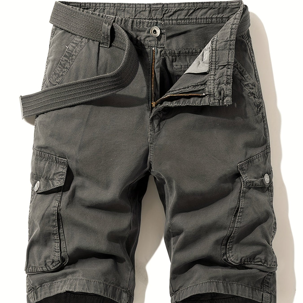 Men's Cotton Cargo Shorts for Spring