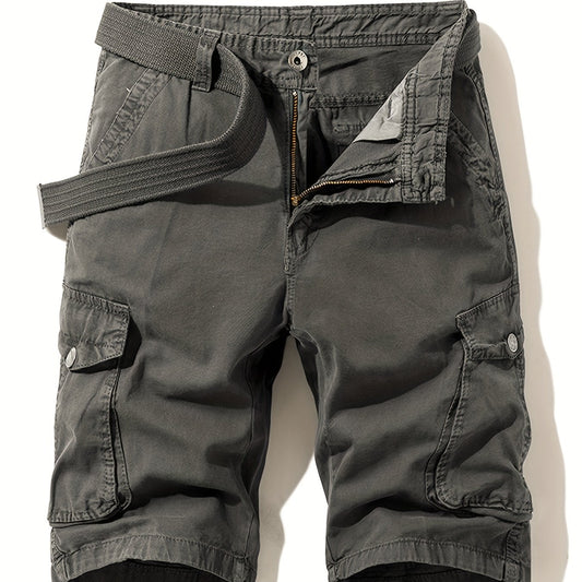 Men's Cotton Cargo Shorts for Spring