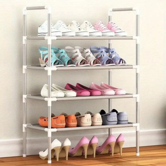 Metal Shoes Rack Standing Shoes Storage Shelf