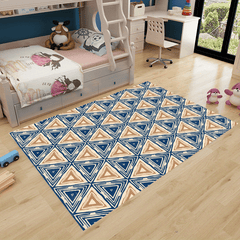 Fluffy Faux Wool Area Rug Modern Large Carpet Anti-fouling