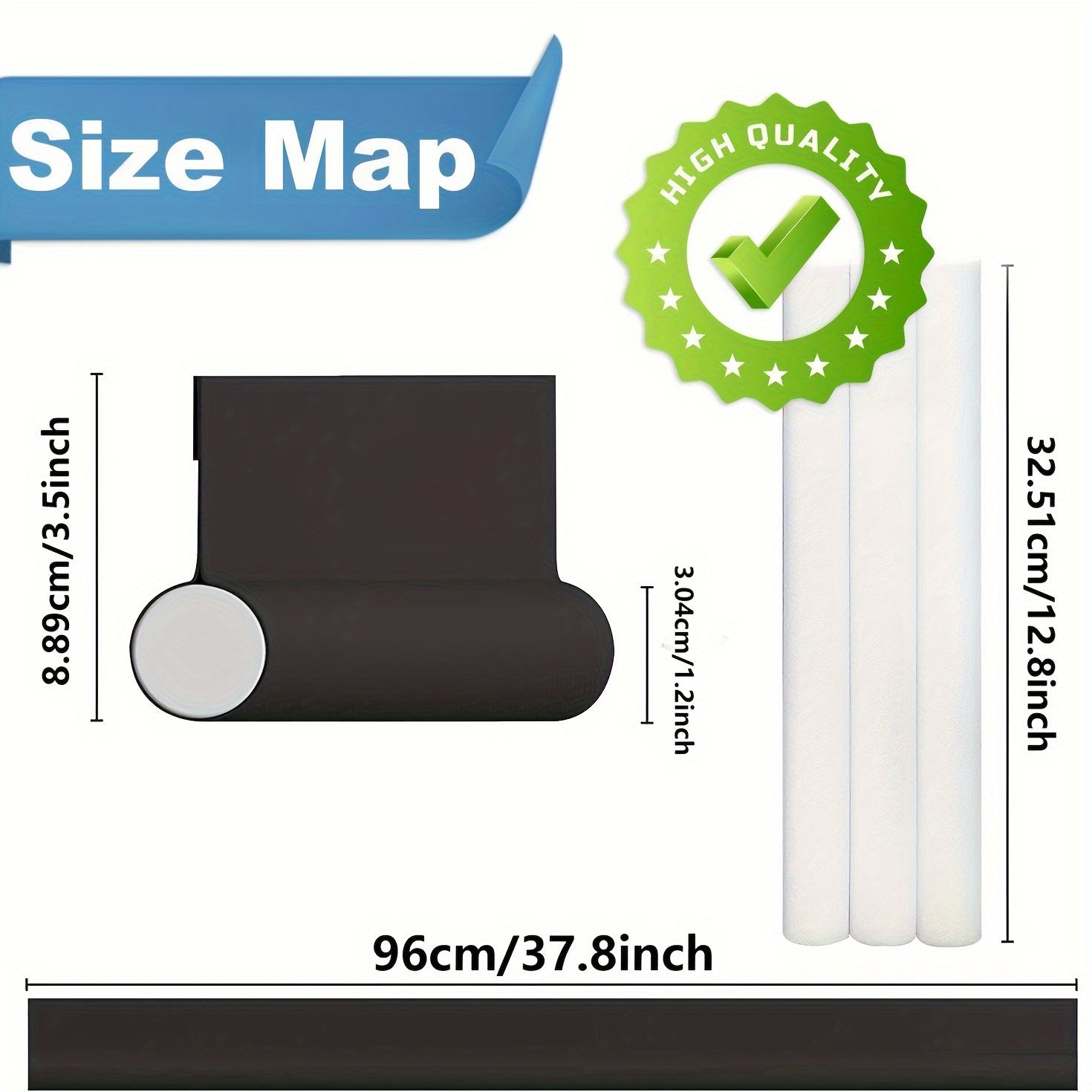 Adjustable Door Draft Stopper Under Door Blocker