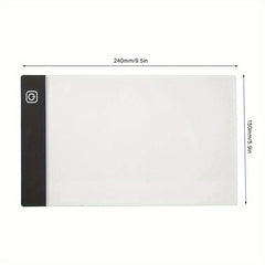 A5 Tracing LED Board Light Box Dimmable USB Powered