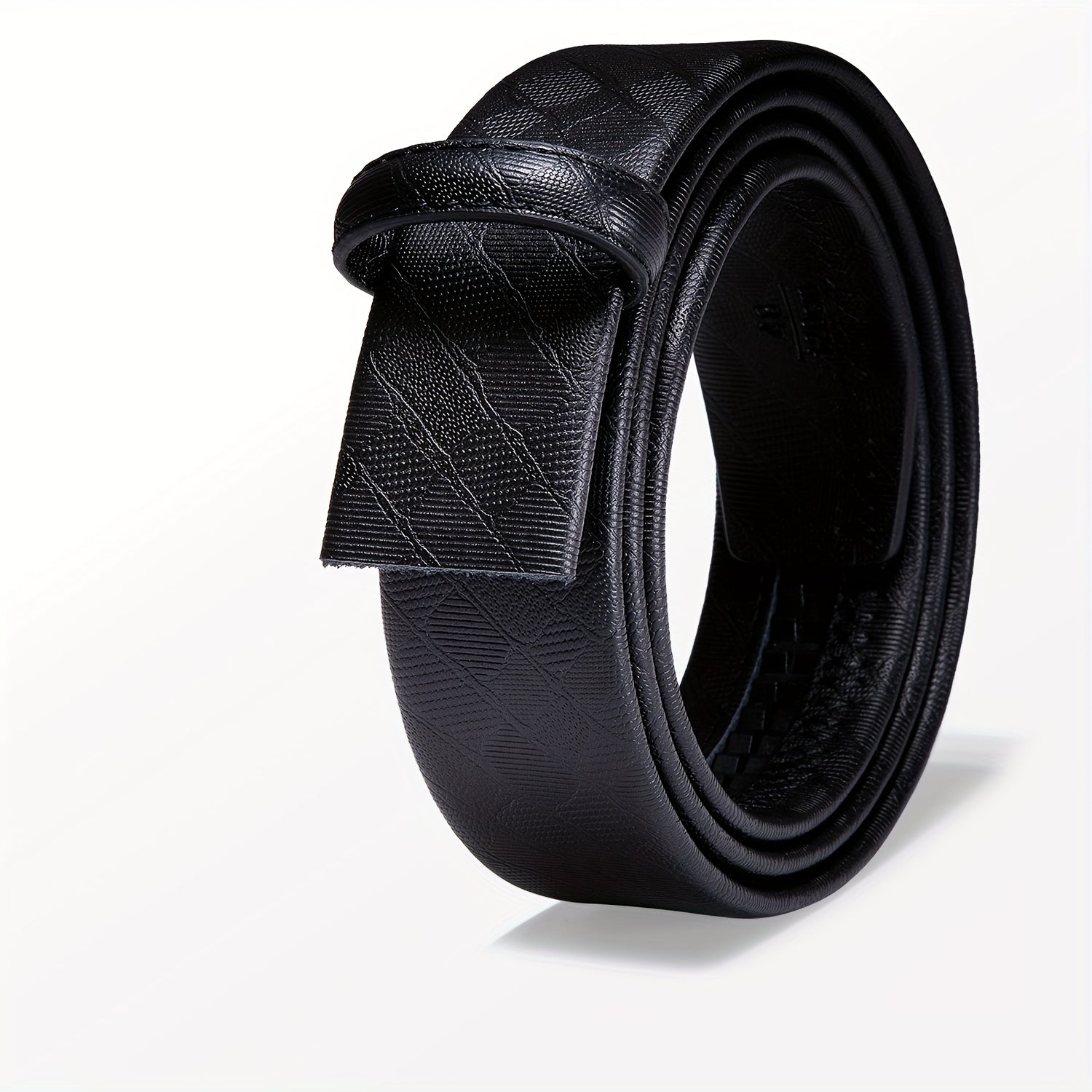 Men's Large Casual Leather Belt - High Quality