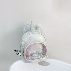Unicorn Sequin Kindergarten Backpack Large Capacity School Bag