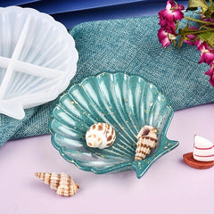 Resin Mold for Shell Jewelry Tray and Soap Storage