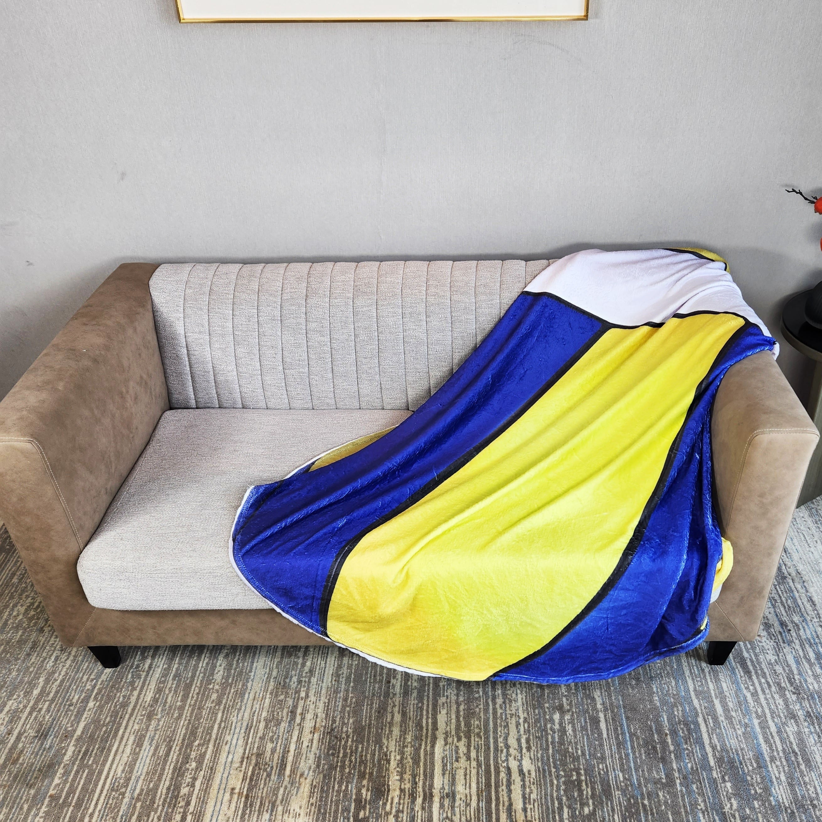 Simulated Volleyball Digital Printing Blanket for Outdoor Travel and Camping