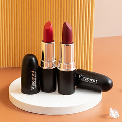 Soft Matte Natural Nude Tone Lipstick Long Lasting Waterproof 12 Colors